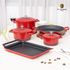 [M.v.Eisenberg] ERST IH FULL Induction Pot – One-Piece Cast, Non-Stick, Low Moisture Cooking, Works on IH, Gas, Hot Plates & More  